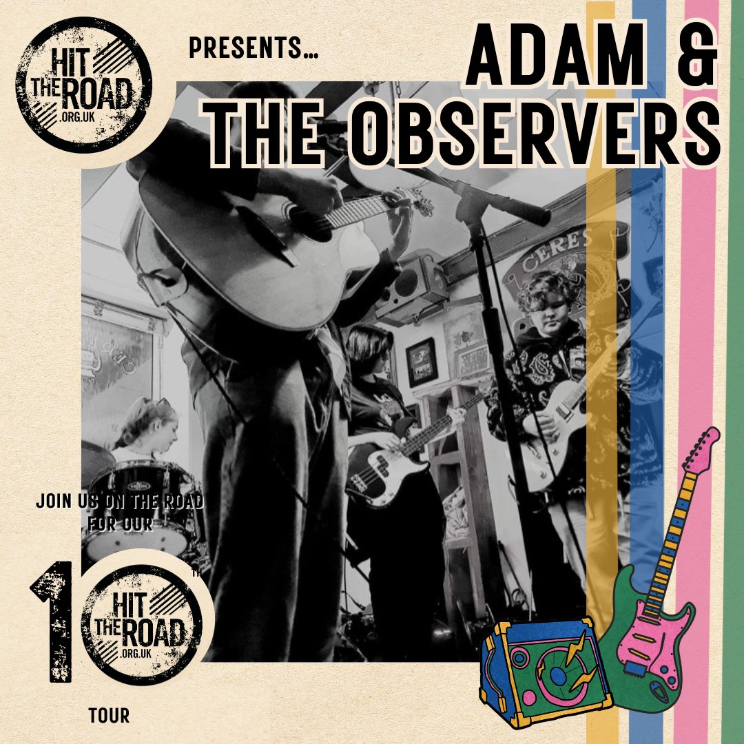 Hit The Road (@hittheroadtours) on Twitter photo Dundee group Adam and the Observers write music that offers a raw, true perspective on life. ๐ Their headline Hit the Road gig is not one to miss!
๐
Headlining <a href="/BeatGenLive/">Beat Generator</a> on Sun 31st March
๐๏ธ Book tickets โ eventbrite.co.uk/e/adam-and-theโฆ Dundee group Adam and the Observers write music that offers a raw, true perspective on life. ๐ Their headline Hit the Road gig is not one to miss!
๐
Headlining <a href="/BeatGenLive/">Beat Generator</a> on Sun 31st March
๐๏ธ Book tickets โ eventbrite.co.uk/e/adam-and-theโฆ