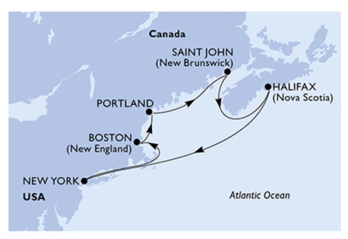 I am just 60 days out from my first sailing to Canada & New England! 🛳️❤️ Have you visited this region? 🤔 Any tips or advice is greatly appreciated! 😁 #Cruise #Cruising #CruiseLife #MSC #MSCCruises #Canada #NewEngland
