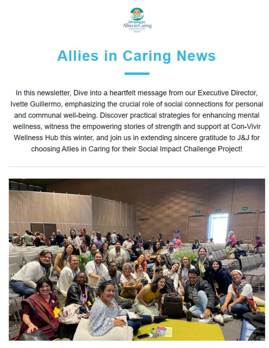 Dive into heartfelt messages, practical mental wellness strategies, and empowering stories at Con-Vivir Wellness Hub. Join us in extending gratitude to J&amp;J for their Social Impact Challenge Project! 

Read it: buff.ly/3wMdusq 
Subscribe: buff.ly/3r3vnAo