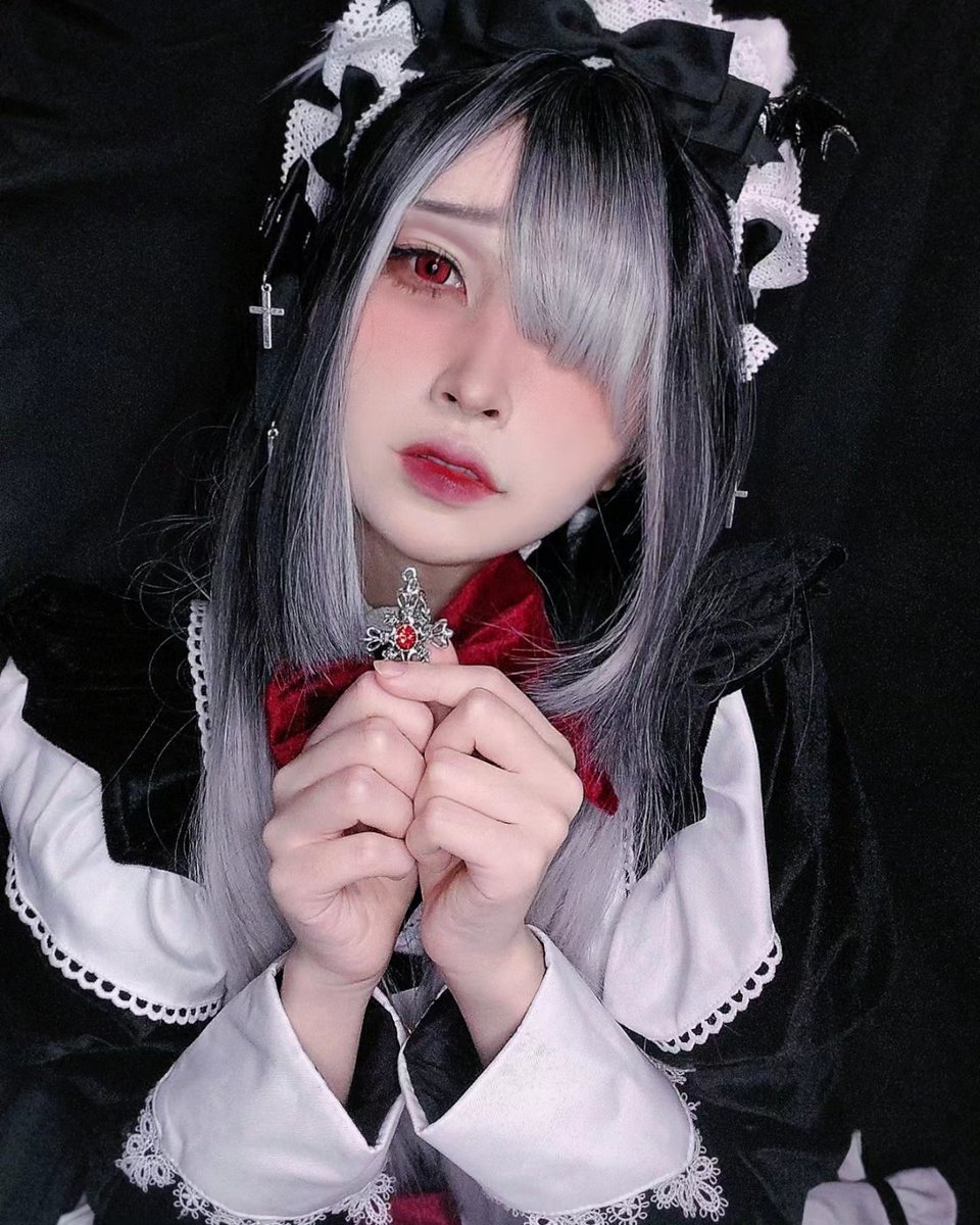 Hanchu456's tweet photo. ✟
#女仆 #maid #メイド #兽耳 #yandere #やんでれ #病娇 #cosplay #cos https://t.co/KljPZvWDJv