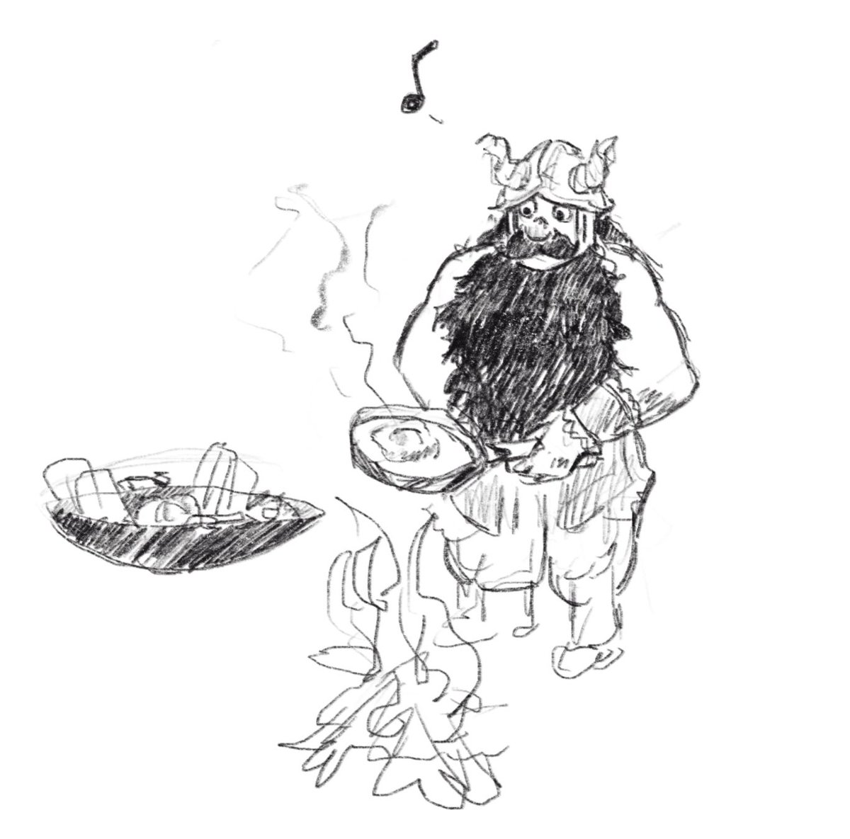 3iidusk's tweet photo. Senshi doodle to unwind #dungeonmeshi https://t.co/AwvSms46Oj