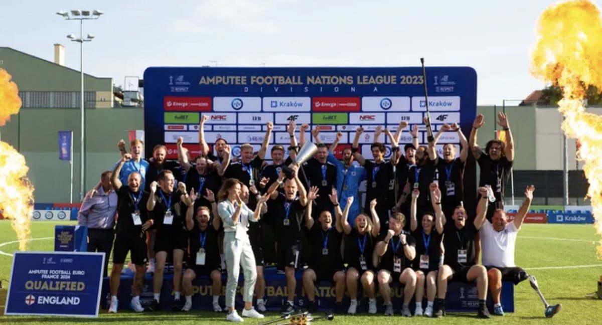 England's amputee football squad could be Euro champions this year - but because they aren't funded by the Football Association, they need to raise £30k to get there. You can help here. gfme.co/3vbuec8