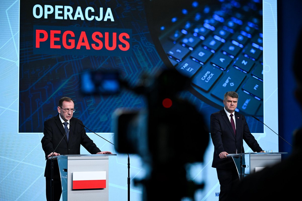 Prawo i Sprawiedliwość (@pisorgpl) on Twitter photo 💬 Poseł PiS <a href="/Kaminski_M_/">Mariusz Kamiński</a>: Celem kampanii oszczerstw dotyczącej systemu Pegasus było wywołanie całkowicie fałszywego przeświadczenia w opinii publicznej, że w Polsce mamy do czynienia z głęboką patologią, z masowym, nielegalnym inwigilowaniem obywateli. Tak naprawdę przeciętny 💬 Poseł PiS <a href="/Kaminski_M_/">Mariusz Kamiński</a>: Celem kampanii oszczerstw dotyczącej systemu Pegasus było wywołanie całkowicie fałszywego przeświadczenia w opinii publicznej, że w Polsce mamy do czynienia z głęboką patologią, z masowym, nielegalnym inwigilowaniem obywateli. Tak naprawdę przeciętny
