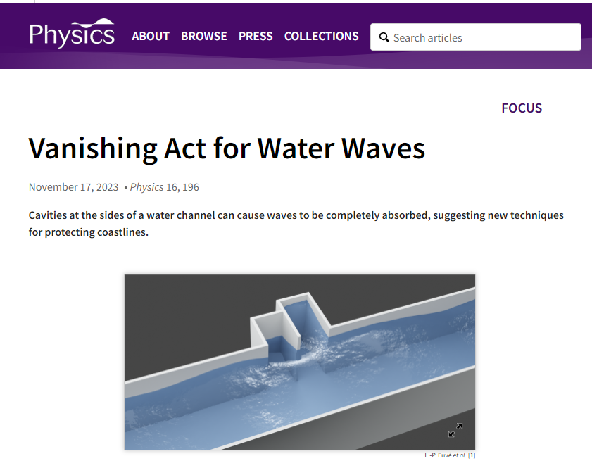 🚨 #Innovation ahead by Dr. Agnes Maurel and her team from @ESPCI_Paris! Our colleague Dr. Sébastien Guenneau from @imperialcollege, expert in #wave propagation, considers this research 'an important leap with several applications' The article here👀: physics.aps.org/articles/v16/1…