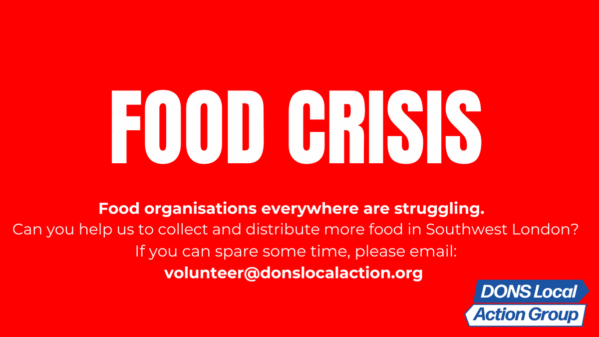 Please help if you can. There is no easy way to say it. This crisis is very sad and very real. So many people rely on us and we are in a tricky moment with stock levels. Please share and do what you can. Thank you💛💙