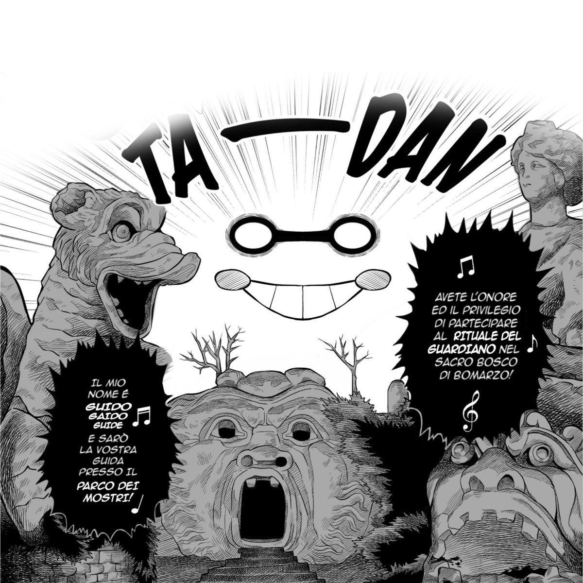 Rune96_'s tweet photo. Spirit Guardian parte 9
Dante Requiem, Evelyn Zurin. Benvenuti al Parco dei Mostri o Sacro Bosco di Bomarzo!

Lasciate Like per supportare il Manga Italiano! A fine lavoro sarà pubblicato il capitolo online.

#bomarzo #manga #anime #drawing #draw #dragonball #art #shounen https://t.co/GLrDFD63YZ