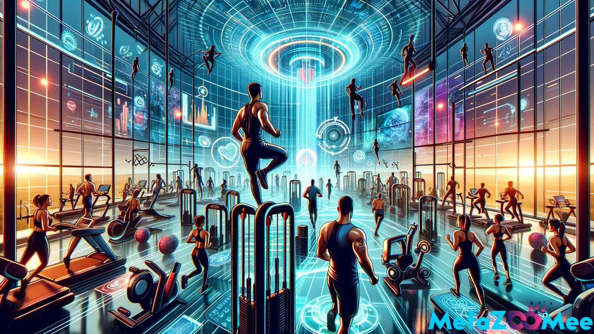 metazoomee's tweet photo. ๐ Dive into a world of limitless possibilities with #MetaZooMee's Virtual Gym. Our immersive workouts and personalized training programs make achieving your fitness goals a thrilling journey. Join us and embrace the future of fitness! #VirtualGym #MetaverseFitness $MZM https://t.co/1QWFgF5onX