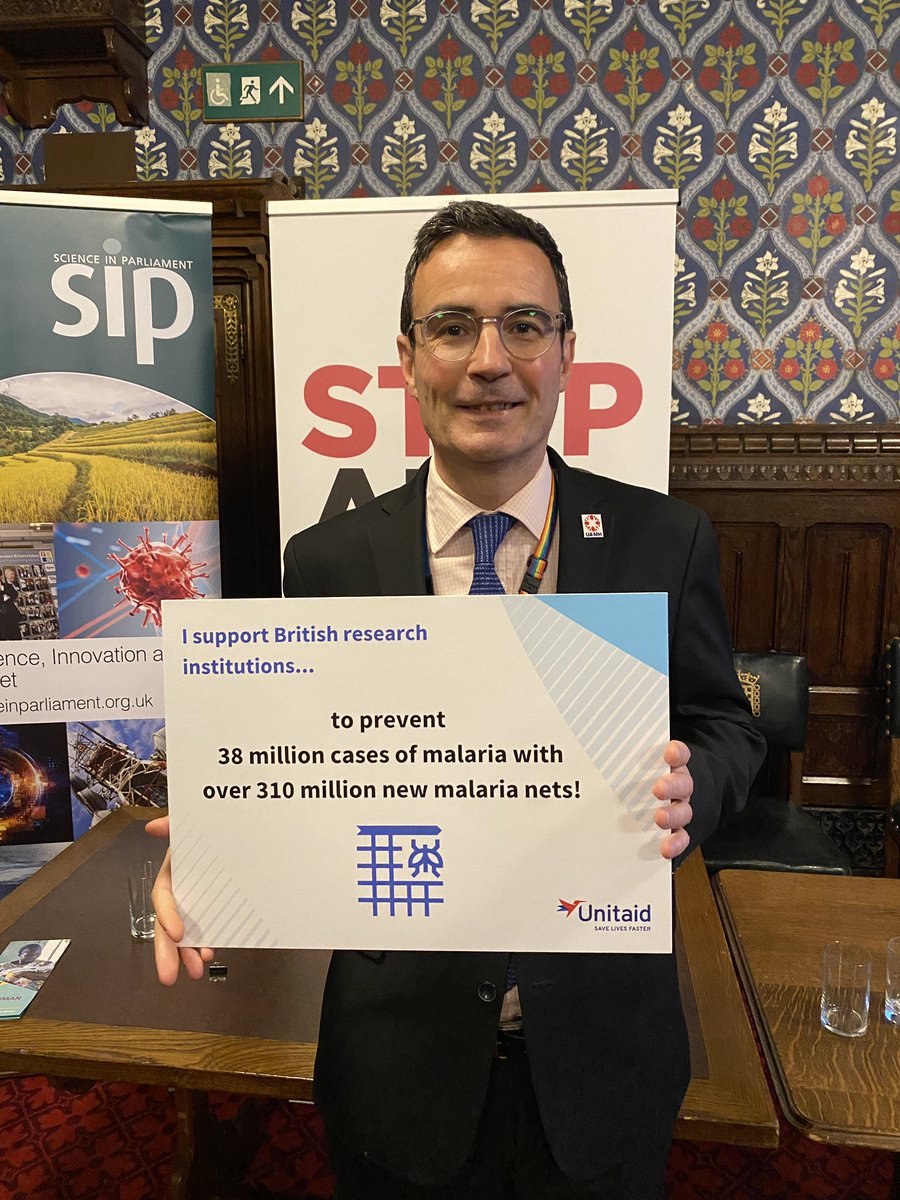 Thank you Lord @jonny_oates for your leadership in support of ending malaria, AIDS & TB. Our recent reception profiled the impact of The New Nets Project (NNP), a consortium led by @invectorcontrol and funded by @Unitaid which will #SaveLivesFaster. #BritishScienceWeek