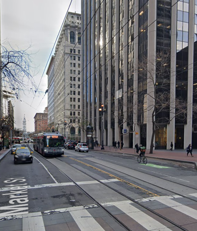 TonEngels's tweet photo. @onward_r Then and february  2019! #MarketStreet near #SecondStreet #SanFrancisco Photo: Roger Puta! Please click photo's! https://t.co/xr0ZirDmAk