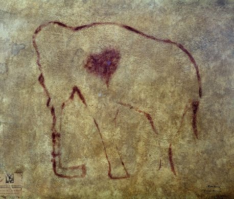"♥️"
—22,000 year-old mammoth in El Pindal Cave Pimiango, Spain