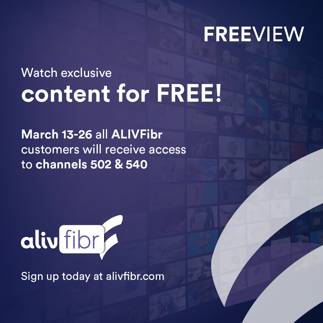 wearealiv's tweet image. Ready to elevate your TV experience? We got you!

Enjoy not just one, but two weeks of FREE premium channel previews through March 26th!

Explore 🌐 alivfibr.com

#ALIVFibrTV #Freeview #TheFutureIsHome