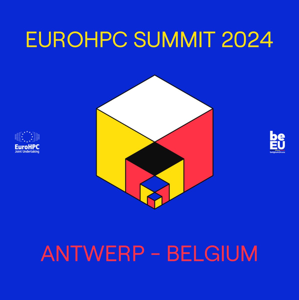 📢 The #EuroHPCsummit2024 is approaching!! 👥👥 Meet our #MultiXscale experts there! 📌 See you soon in Antwerp, Belgium! More info in our post: multixscale.eu/2023/03/13/ees… @EuroHPC_JU #EuroHPCsummit #HPC #Quantum #AI