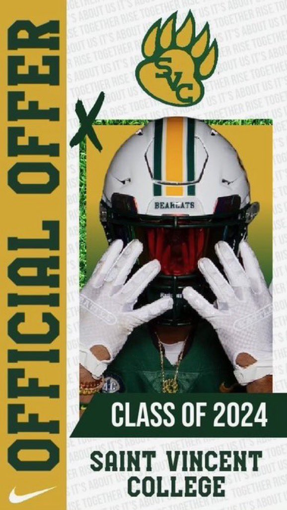 Carter Keesee (@carkeesee58) on Twitter photo After another great conversation with Coach <a href="/TerronColson/">Terron Colson</a>, I am blessed to Receive my 2nd Official Offer from Saint Vincent College! Can’t thank God enough!! After another great conversation with Coach <a href="/TerronColson/">Terron Colson</a>, I am blessed to Receive my 2nd Official Offer from Saint Vincent College! Can’t thank God enough!!