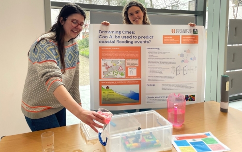 Just 4 days now till our @Cambridge_Fest Open Day! Among the activities here, you can come and simulate a flood in this model city while meeting the research students exploring if AI could help predict flooding. Sat 16 March 10:00 - 16:00 All welcome cst.cam.ac.uk/.../meet-robot…...