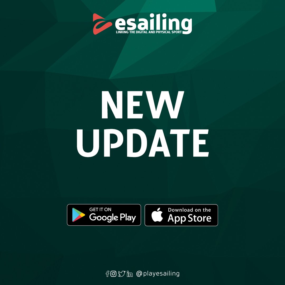 NEW UPDATE
Thank you for being part of Play eSailing.
We just released an IMPORTANT UPDATE.

Download now on Apple Store or Google Store: playesailing.io 

Let's Play Togehter, Let's @PlayeSailing
#eSailing #playesailing #sailing #together