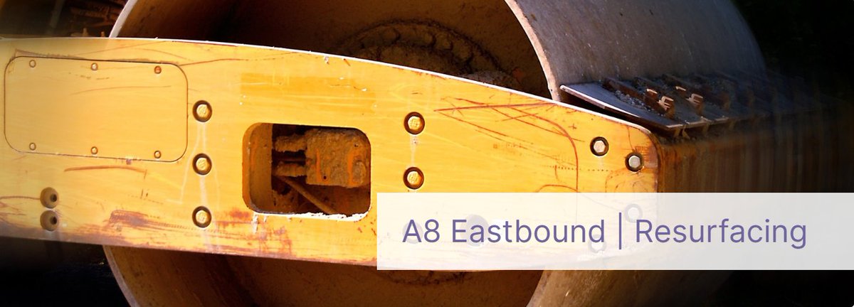 ⚠️Essential resurfacing on the #A8 eastbound from Monday 25th March until Thursday 28th March 2024.

👉swtrunkroads.scot/scottish-south…

<a href="/trafficscotland/">Traffic Scotland</a> <a href="/inverclyde/">Inverclyde Council</a> 
#PlanAhead