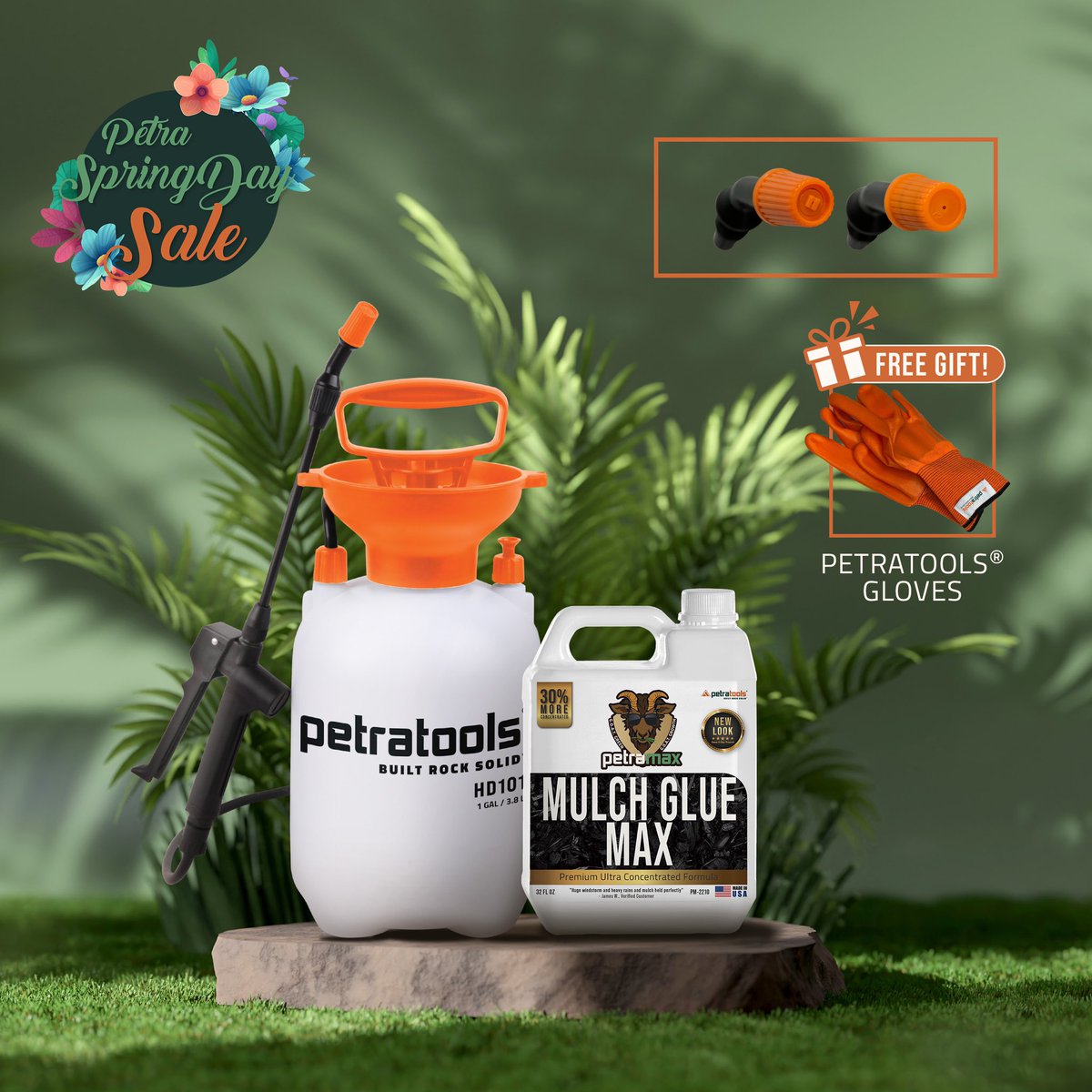 petramax_'s tweet image. 📣 PetraMax Petra Spring Day Sale! Spruce Up Your Lawn for Less! 💚🌱

🔥Happening Now!

Introducing our A-M-A-Z-I-N-G BUNDLES 😍

💦🌱 Liquid Lawn Fertilizers
💦🪨 Mulch Glue Max
💦💚 Grass Paint Max
✨🏡 Black Mulch Dye

Shop now!

#PetraSpringDaySale #PetraMax #lawnsolutions