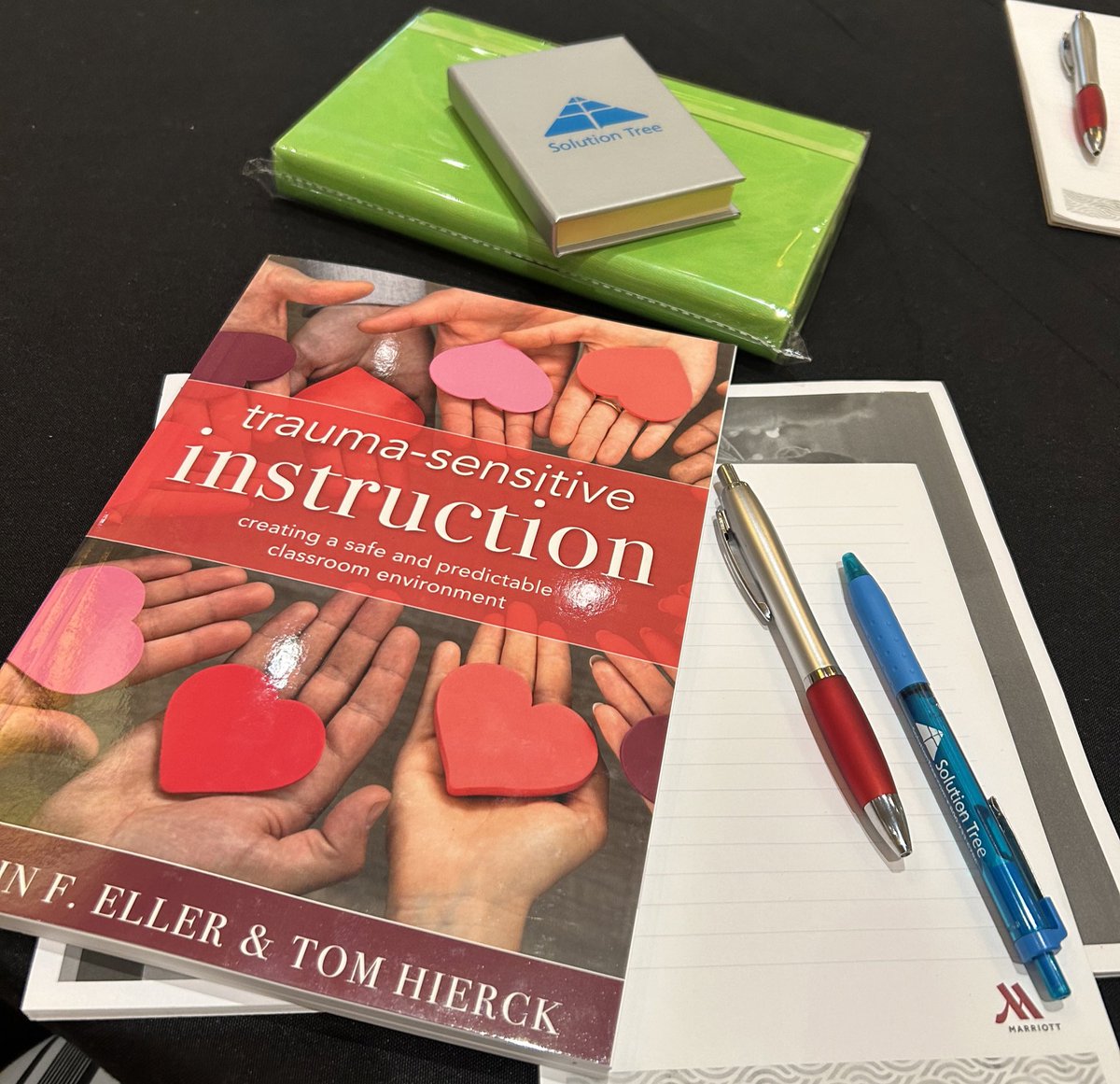 Excited to be in ATL for a Trauma-Sensitive Instruction workshop with @SolutionTree this morning!