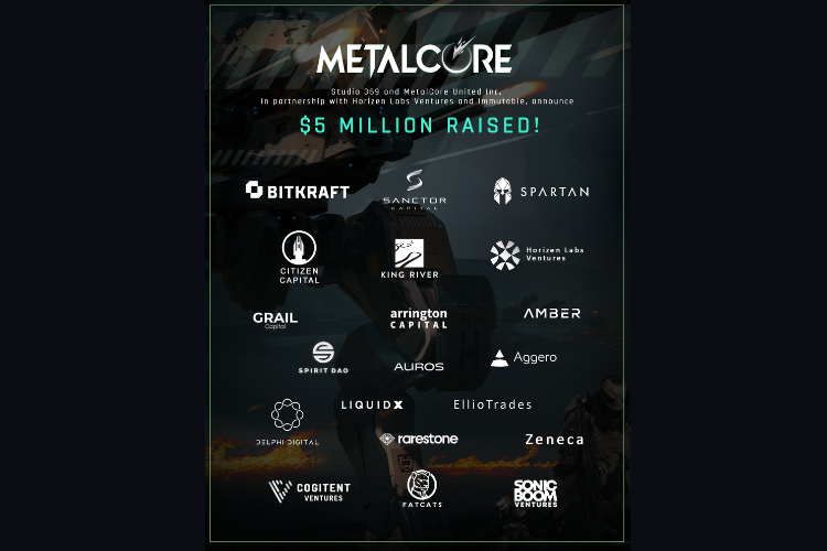 JeuxNft's tweet photo. ⭐️Actu n°1/4 : Studio369 Lève 5 Millions 🚀 

#Studio369, en route pour perfectionner le #MMO @playmetalcore, vient de lever 5 millions de dollars. Avec l'appui de BITKRAFT et d'autres, ils promettent une expérience de jeu sans précédent dans un monde de combats mécanisés #NFT.

👉Voir l'article en détail ici : https://t.co/GQIoPJDLXV