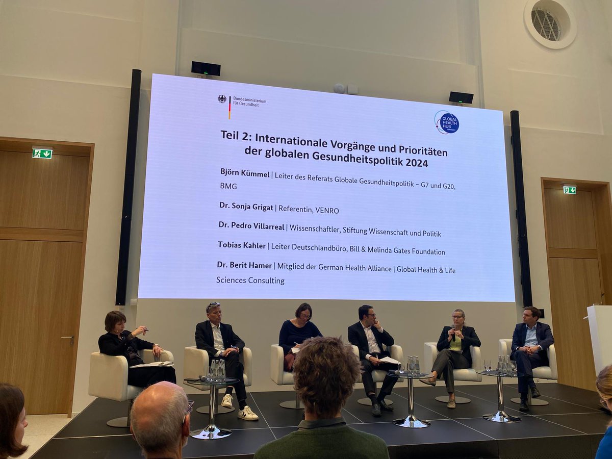 Global Health @ TUM (@cgh_tum) on Twitter photo Attended an insightful event in Berlin— "Dialogue with non-state actors: Strategy of the Federal Government on global health and current Developments in global health policy" organized by <a href="/BMG_Bund/">Bundesgesundheitsministerium</a> and @GHHGermany. Grateful for the excellent speakers for their captivating talks! Attended an insightful event in Berlin— "Dialogue with non-state actors: Strategy of the Federal Government on global health and current Developments in global health policy" organized by <a href="/BMG_Bund/">Bundesgesundheitsministerium</a> and @GHHGermany. Grateful for the excellent speakers for their captivating talks!