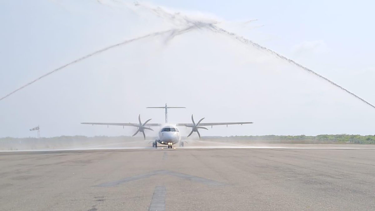 AAI_Official's tweet photo. #AAI’s #Agatti @aaiagaairport, nestled in the heart of the mesmerizing #Lakshadweep is emerging as a dynamic gateway to pristine beaches and thrilling underwater activities. https://t.co/ll3UTpdu4w