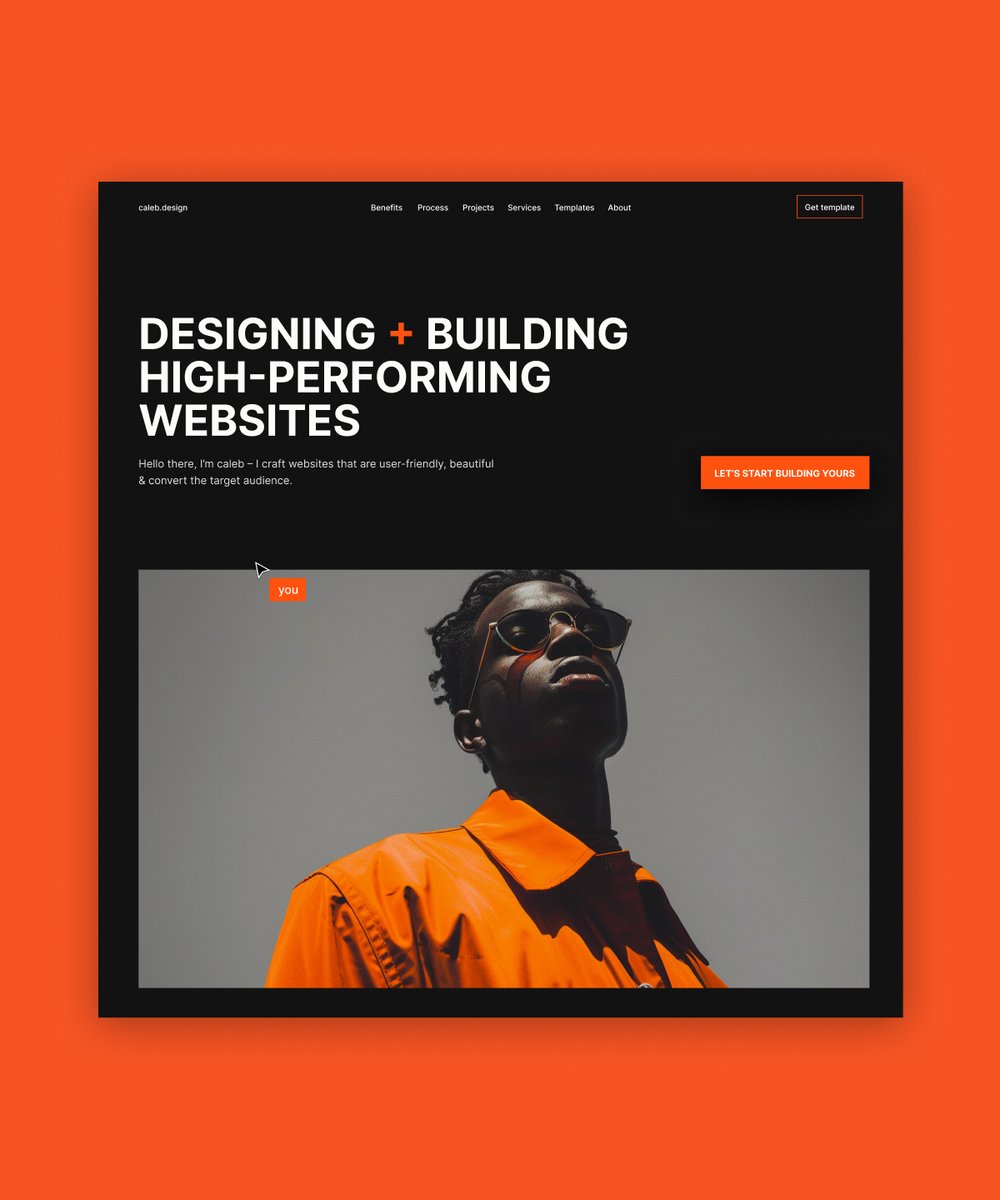 ramishdotdesign's tweet image. You asked for it, so here it is – my new @framer template.

calebdesign is the perfect Framer template for web designers &amp;amp; developers who want to stand our from the crowd with a bold &amp;amp; unique style.

For the next 24 hours, I&apos;m giving it away for FREE

Like, RT and comment…