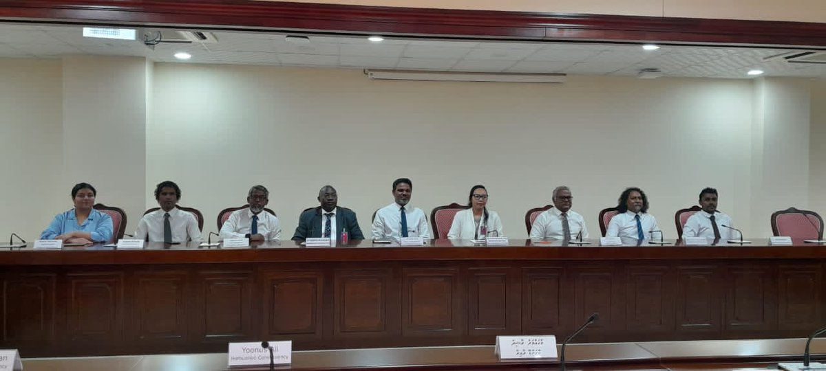 Meeting with Members of the Maldives Parliament (Human Rights and Gender Committee).