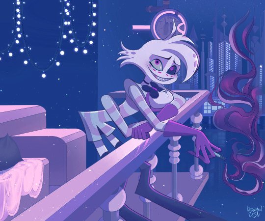 Oneixia's tweet image. 색이 마음에 안들어서 옛날거 보정해봄...
참고로 예전 닉네임 'Delightful jesy' 맞습니다...크흑 실제 이름을 개명한것같아서 부끄러워요

#HazbinHotel #fanart #colorediting