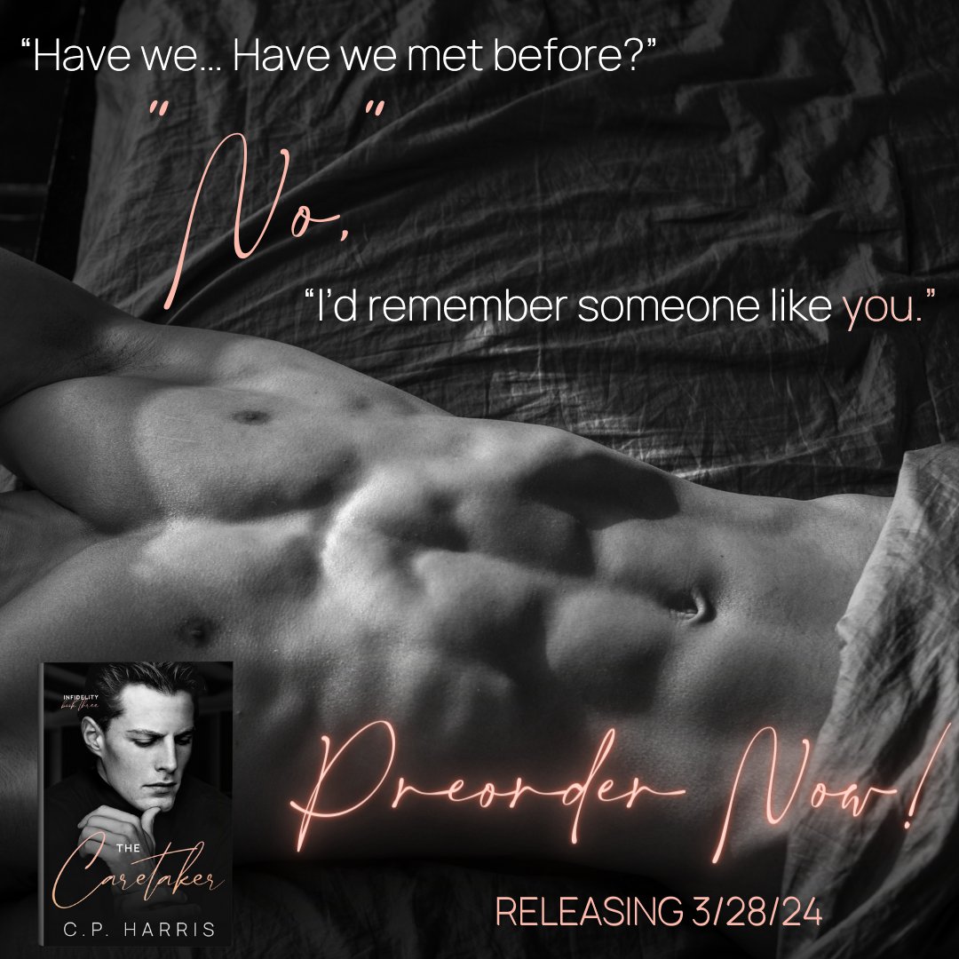 vickybooklover1's tweet photo. ✨TEASER: THE CARETAKER by @CPauthor  is coming March 28!

#PreOrderNow: https://t.co/xdqnhi8W28

#bookteaser  #comingsoon #mmromance #amnesiaromance #friendstolovers #hurtcomfort   #romancebooks  #spicyromance #theauthoragency #cpharris @theauthoragency https://t.co/47yuAAsy76