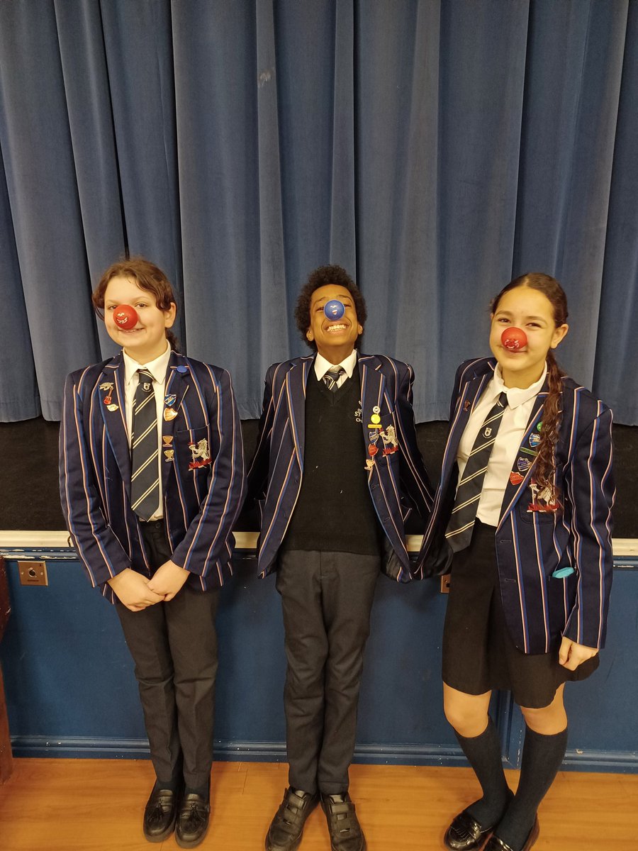Our <a href="/DCSJ_official/">Dean Close St John’s</a> Year 8 pupils were having a laugh today as they led an assembly all about <a href="/comicrelief/">Comic Relief</a> and 'Red Nose Day'! They announced that will be taking on a challenge next term to raise money for the cause - we can't wait to support them! #DCSJLove #DCSJContribution
