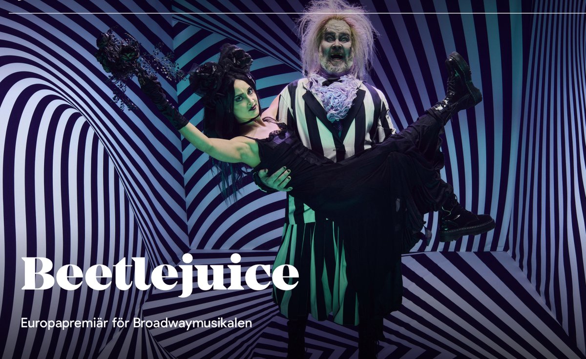 TRE fräna musikaler i höst har jag fått äran att översätta och de kunde inte vara mer olika: Showiga DREAMGIRLS på China Teatern, Sondheims smarta COMPANY på Stadsteatern och galna BEETLEJUICE på Östgötateatern. 🤩