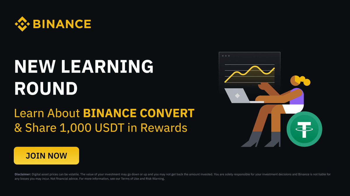 LearnBinanceConvert Day 1 What is #Binance Convert? #Binance Convert is a  simple tool for you to buy or sell crypto with just a few clicks. It  supports a variety of assets and