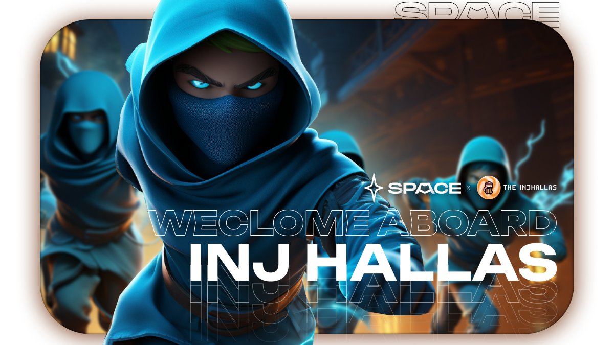 🚀Welcome aboard @theinjhallas!

NFT Project on @Injective, 1111 InjHallas on mission to find $OIL 🛢️

This partnership opens up opportunities for Space to grow in direction of NFT and gain a new community

#BeSocial on $INJ