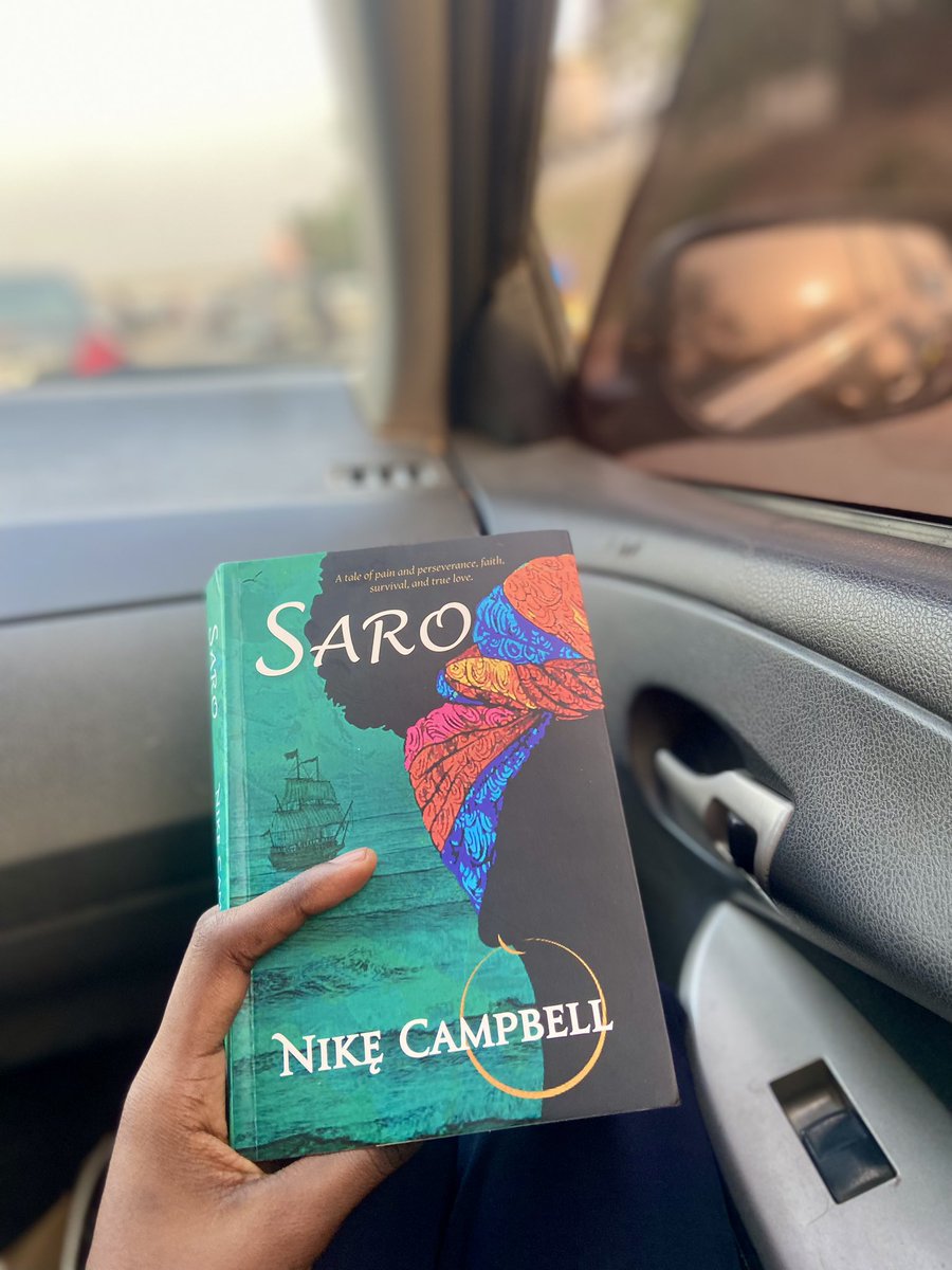 oluwakemkay's tweet photo. Saro by Nikę Campbell. 

I particularly enjoyed this book because of how well the writer explored the historical element of the book. The end made me really emotional because I hoped but I guess all is well that ends well. The themes: community, betrayal, slave trade and love. https://t.co/4DW6P4TfAT