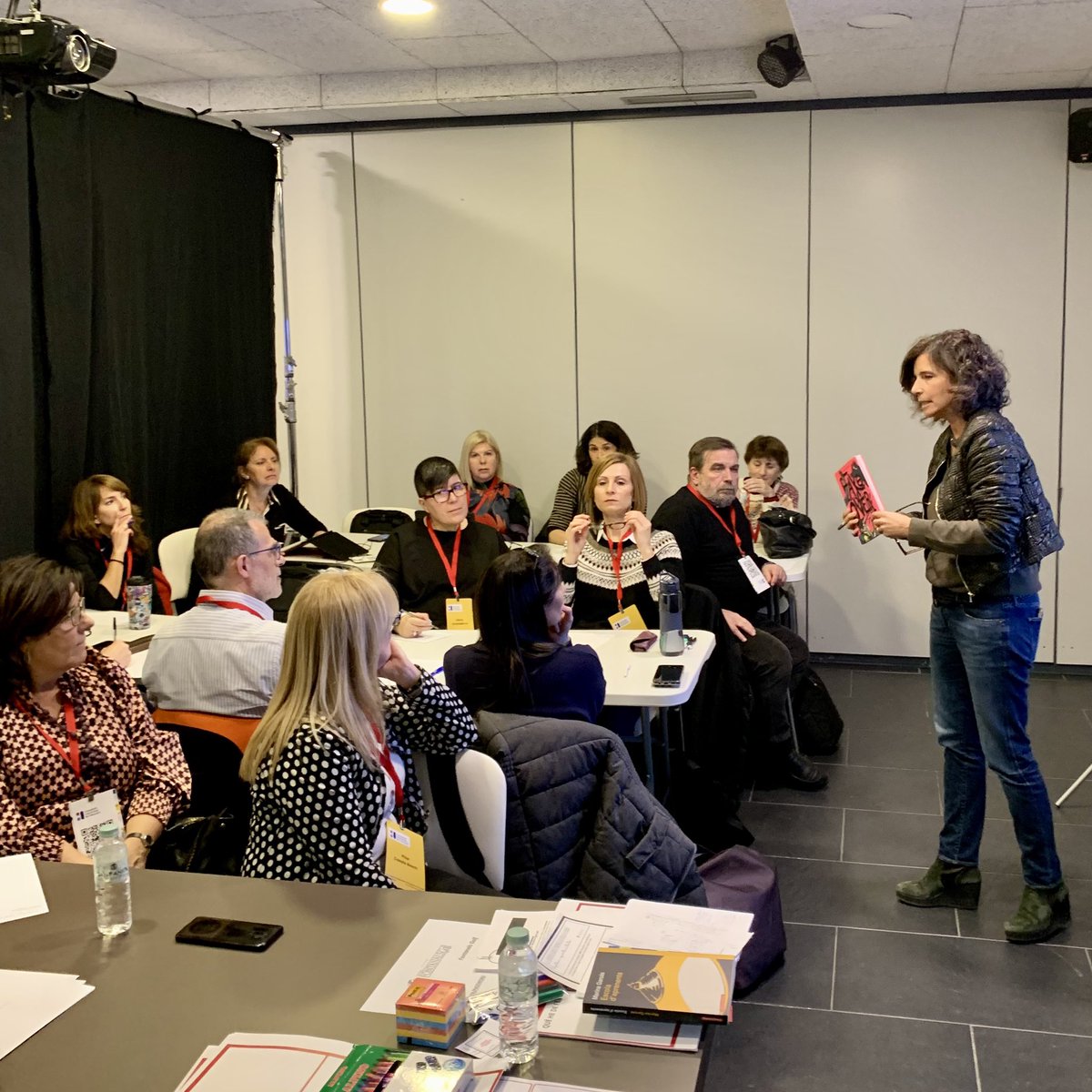 Grups de treballs del 10è Congrés de l’AIEC. 

#aiec #xcongresaiec #inspecciódeducació