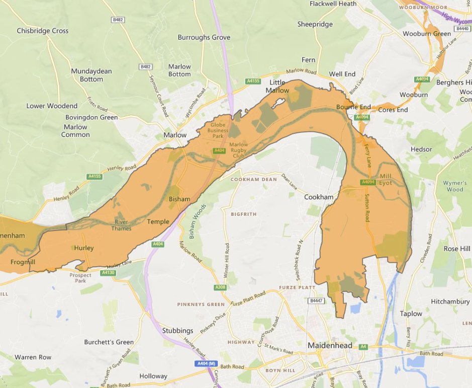 A Flood Alert has been issued by the <a href="/EnvAgency/">Environment Agency</a> for: River Thames from Hurley to Cookham.

Flooding is possible for: River Thames from Hurley to Cookham including Harleyford, Bisham, Marlow and Bourne End. Be prepared.