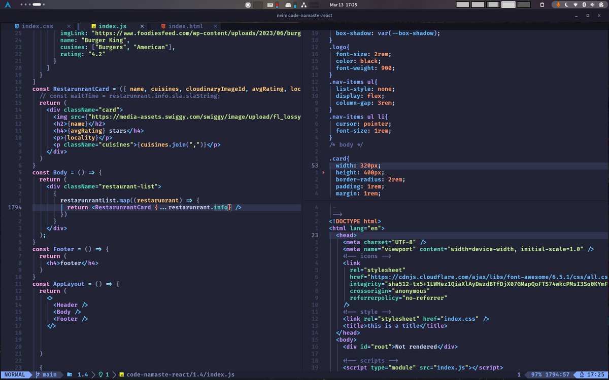 sachu0dev's tweet image. Trying out #lazyvim loving it so far any tips from vim veterans