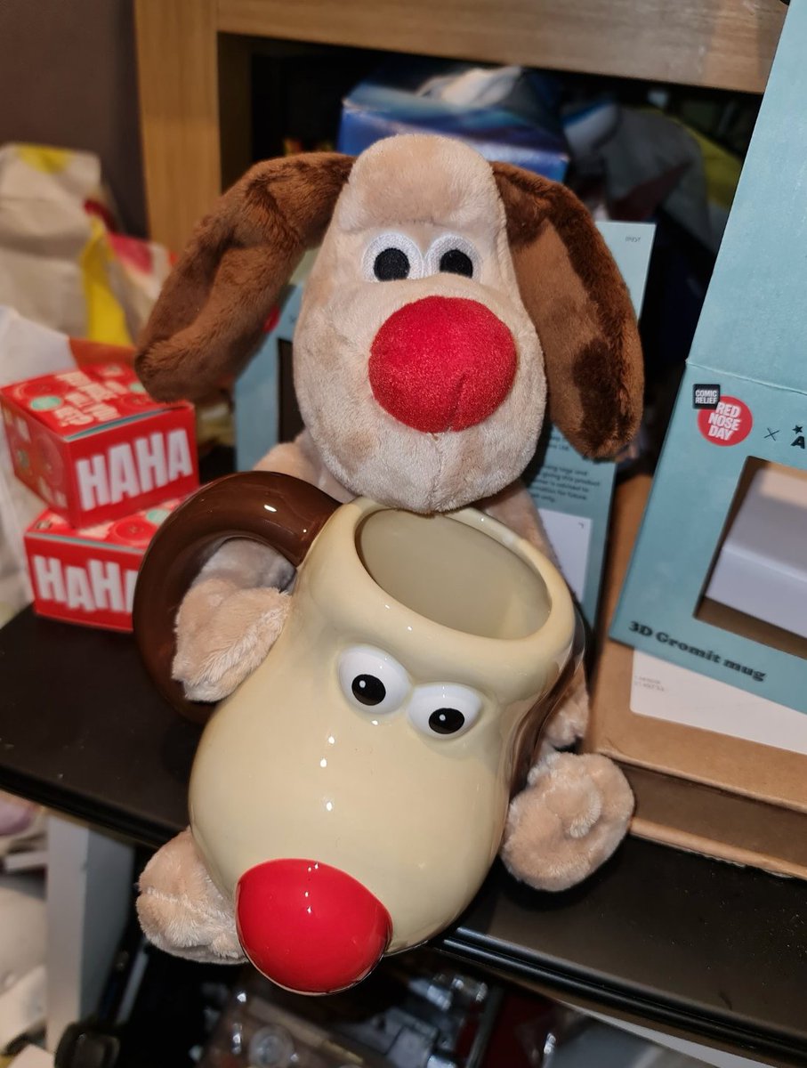 There's still time to join the fun! To get your very own Red Nose Day merchandise featuring iconic @aardman characters in time for the big day, head to your local @TKMaxx_UK or order online today!