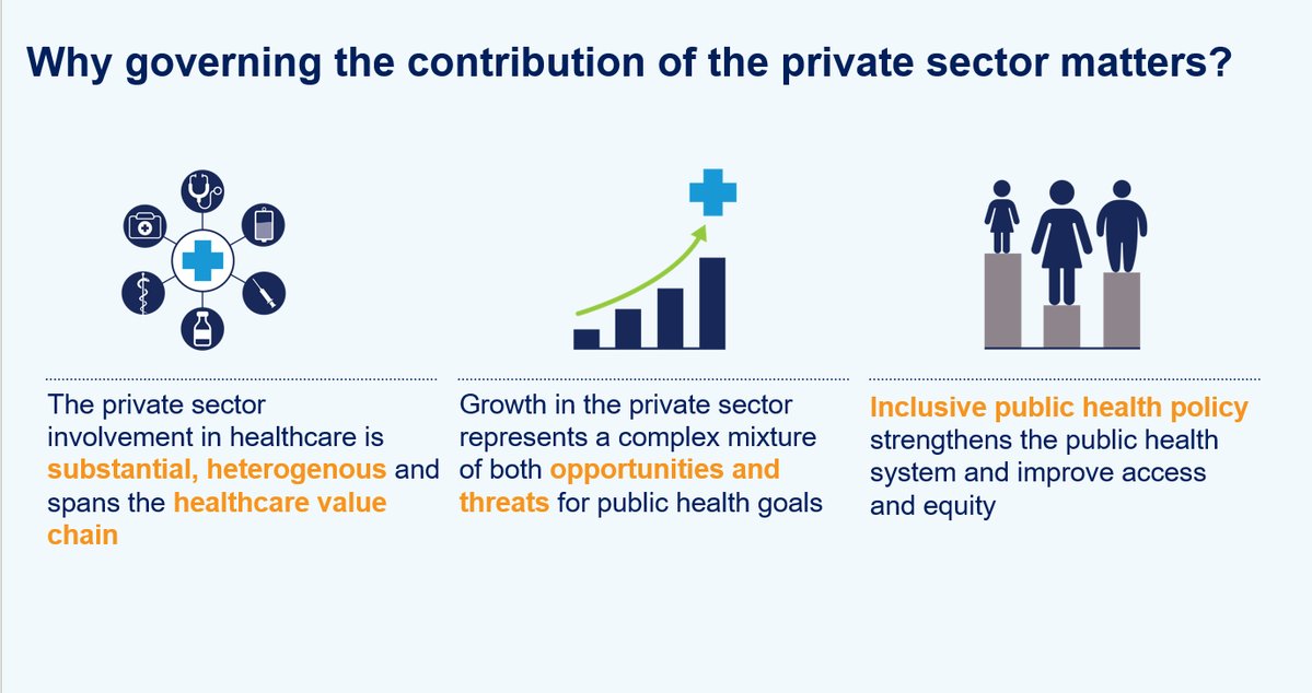 'Advancing UHC: governing the contribution of the private sector'; the why, the what, and the how. This was the subject of the Member States information session we had. The slides presented is accessible in the link below dated 6 March 2024: apps.who.int/gb/MSPI/ #PHC #UHC