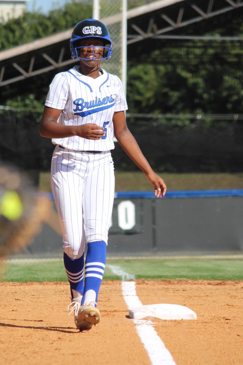 Started the game at SS, came in to get the SAVE ! GPS gets the 5-4 win!  Great first win for our young team! 
I was 1 for 3 at the plate and thew 2 innings! 🚫BB, 1Hit, 🚫 Earned Runs…I also got my 7th K(👀) of the season! #GBB #YGG #GPSAthletics #GirlsWhoBall #8thGradeSZN 🖤💙