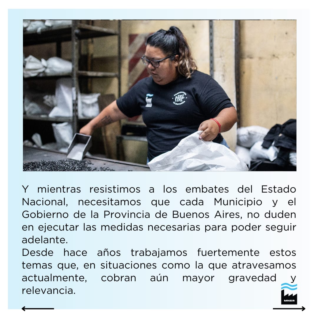 El Movimiento Nacional de Empresas Recuperadas reclama al Gobernador #Kicillof que declare la Emergencia del sector, prohibiendo desalojos, subastas y cortes de servicios. 

Lee más 👉🏼
#BuenosAires #empresasrecuperadas