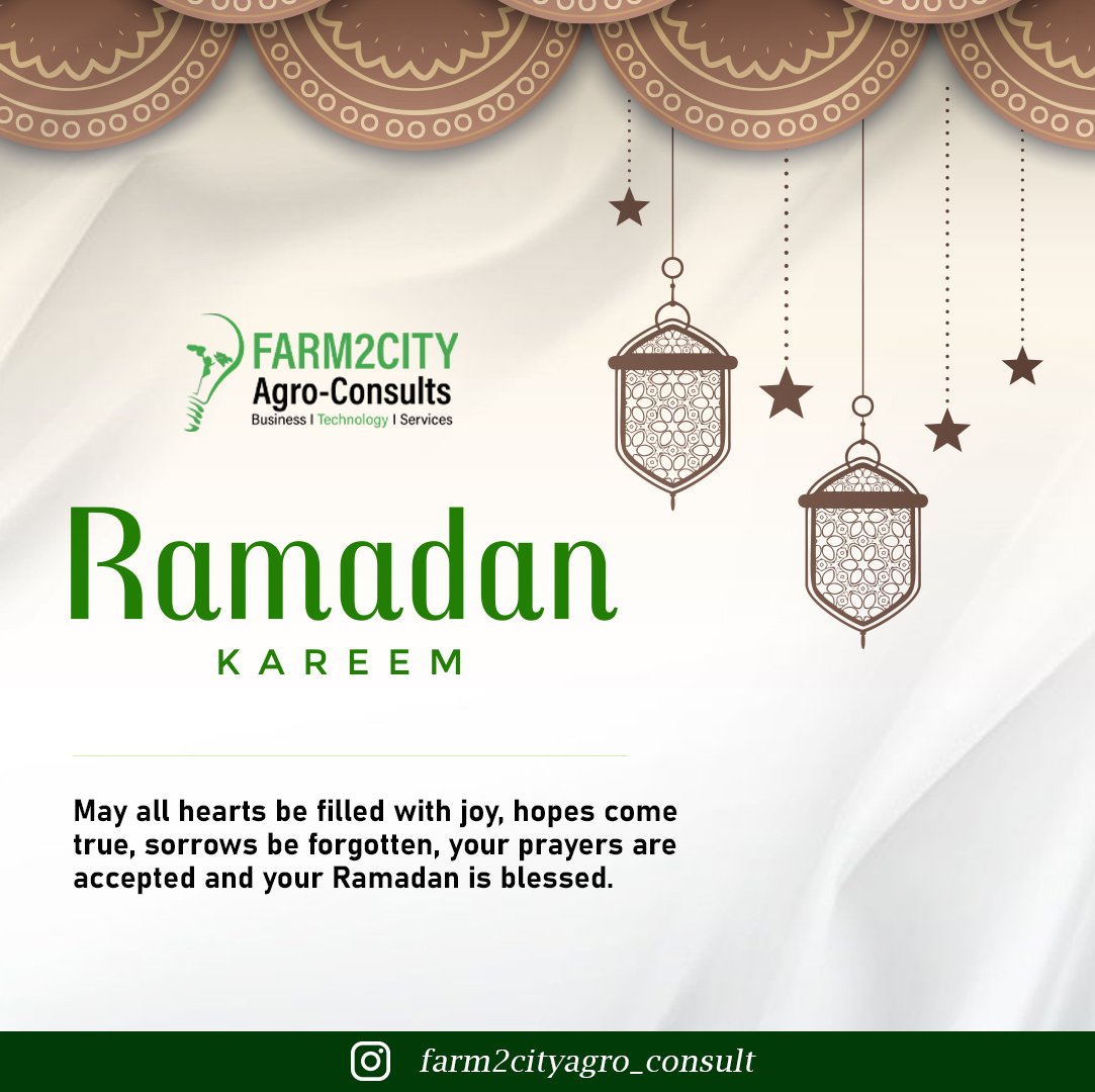 Farm2cityAC's tweet photo. May you and your loved ones experience a Ramadan overflowing with love, unity, and abundant blessings. Ramadan Mubarak! https://t.co/71H8ZdAecd