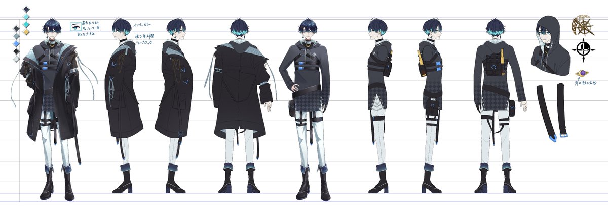 新人Vtuberの望月シュン≪もちづき しゅん≫です🌕 色々まとめたので