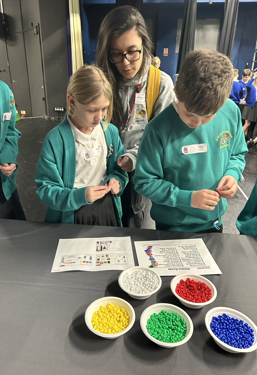 EBPSouth's tweet photo. We are having an inspiring day at Basingstoke Primary Schools’ STEM Fair in partnership with @AWE_plc. Here are students taking part in activities with sponsors @BasingstokeGov,  @thermofisher, @RokeManor and @HIOWAA.

#PrimarySTEM2024 #STEM https://t.co/KJCpd6PdT5