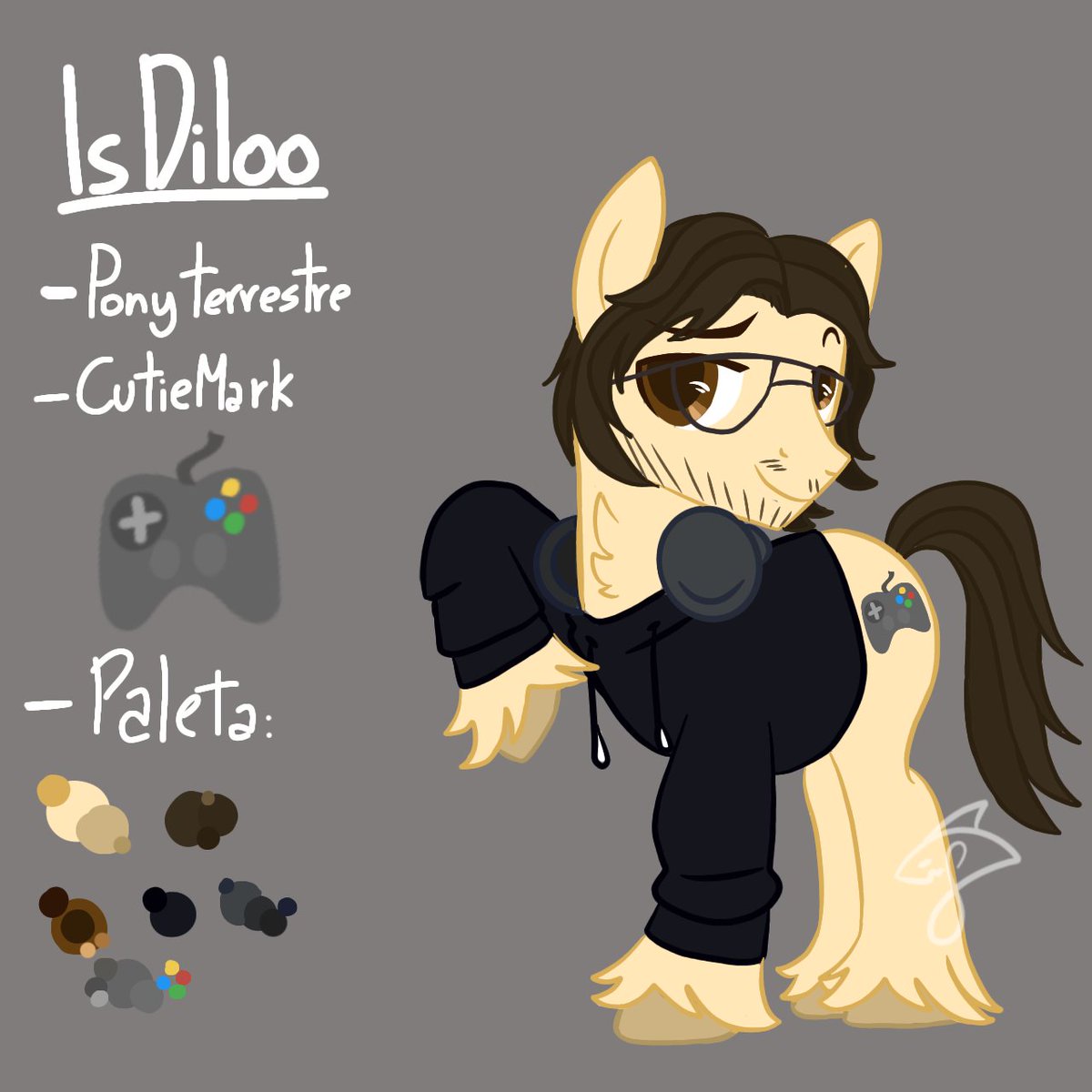 CelesSinfonia's tweet photo. Dibujo de @IsDiloo versión pony :b

#fanart #isdiloo #isdilooofanart #MLP #pony https://t.co/Ittk7geWtl