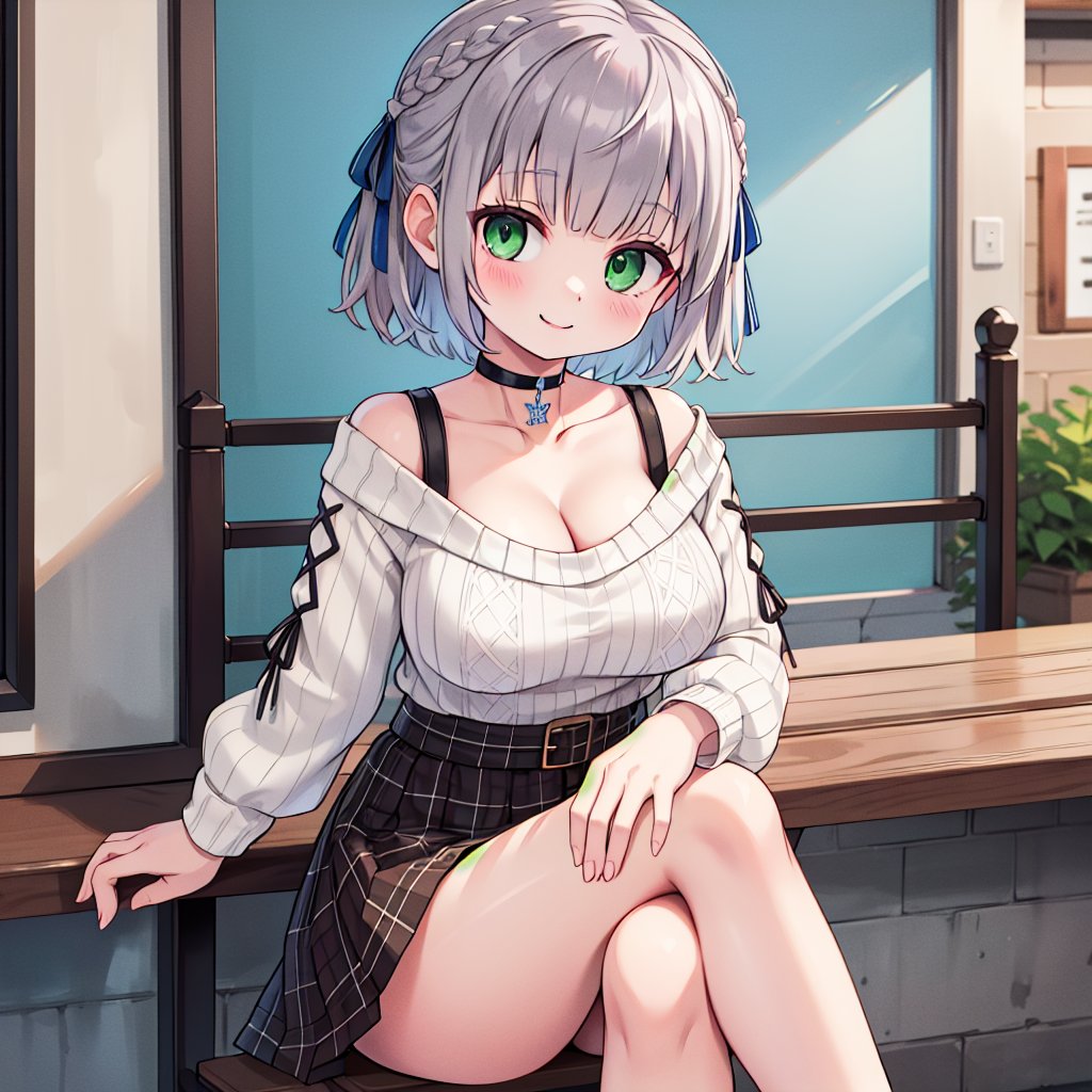 SyaroAIART's tweet image. ノエちゃんかわ❤❤
#ノエラート
#AIイラスト