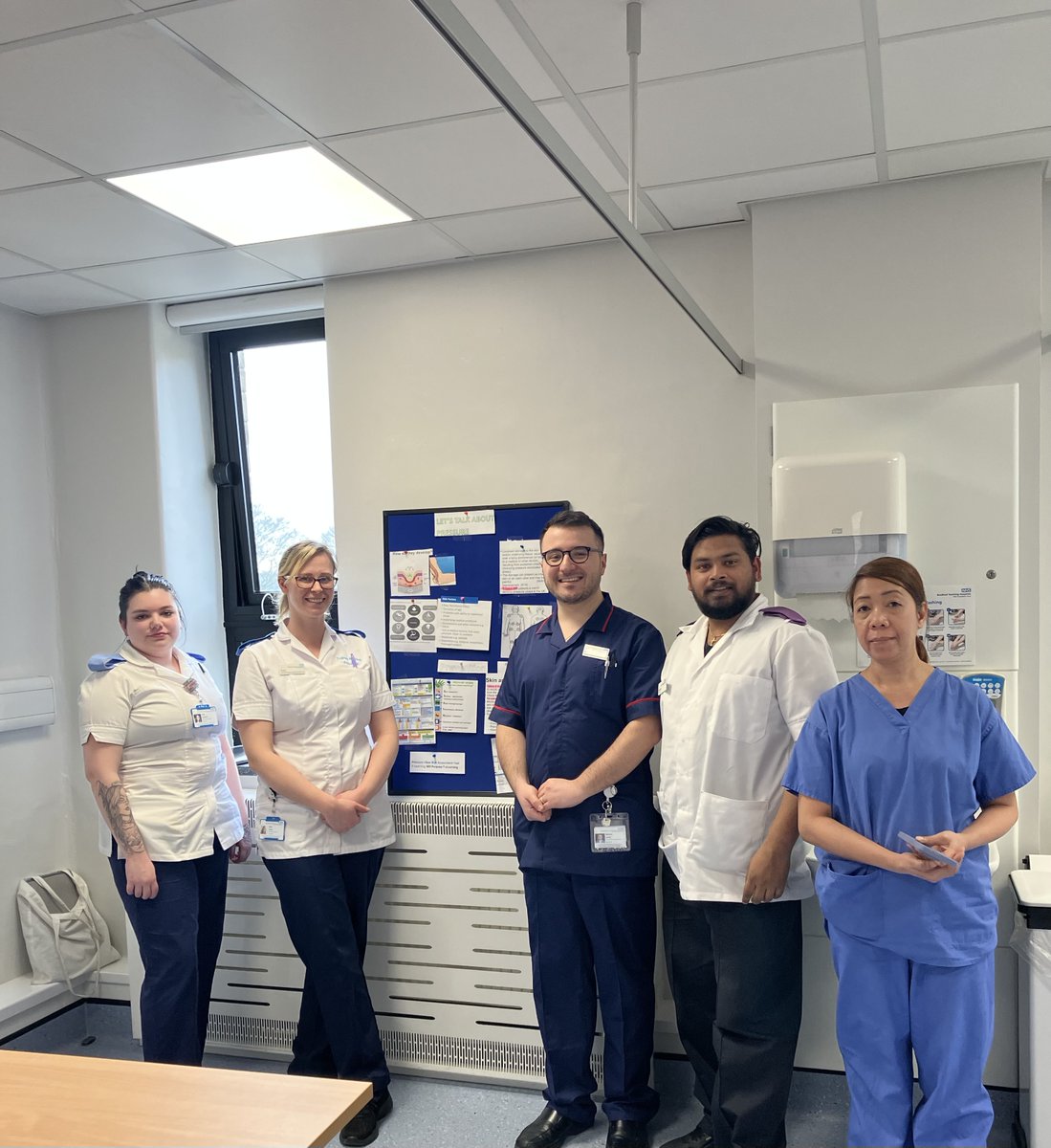 This month “Theme of the a month” is all about  Pressure Ulcer Prevention. We started with @ward6strokeunit ward 9 in our weekly educational drop in sessions. #PatientSafety #PressureUlcerPrevention