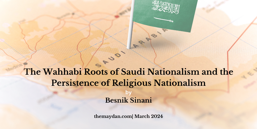 themaydan's tweet photo. The Wahhabi Roots of Saudi Nationalism and the Persistence of Religious Nationalism by Besnik Sinani @BesnikSinani5. 
https://t.co/n0YU8Ouyc2
Dr. Sinani argues, "In the present as in the past, Saudi nationalism represents a coalescing of distinctive and competing forms of nationalism, including Wahhabi Nationalism, Pan-Islamic Nationalism, and a right-wing wataniyya grounded on kinship nationalism. The last form of nationalism has lately become particularly dominant, and yet, it exists in a fragmented society, where competing forms of nationalism are also evoked."