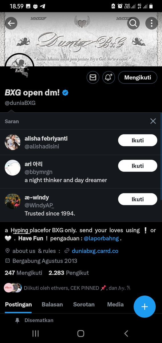 bibublue's tweet photo. @aufess_ @duniaBXG sudaaaaa, wish me luck😍😍 https://t.co/MVI9MdCv5i