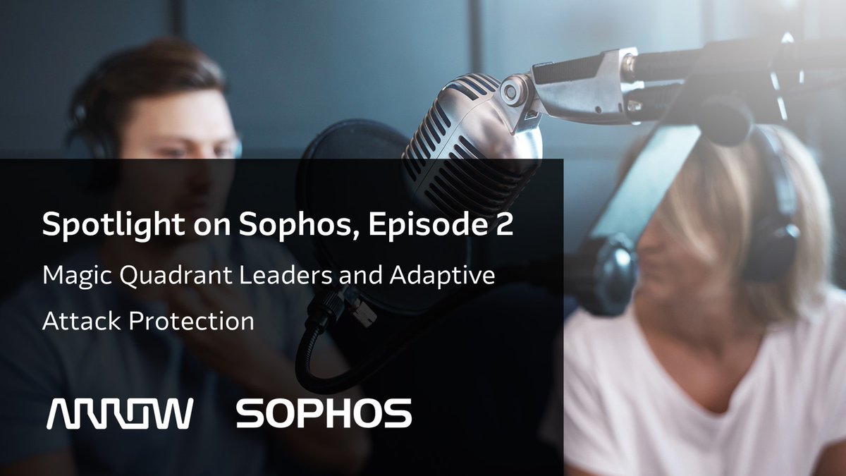 Liston to our Spotlight on Sophos podcast and get to know: - How Sophos is showcasing their excellence in their field - Insights into Sophos adaptive protection - Case study highlighting the effectiveness of Managed Detection and Response (MDR) services arw.li/6011XsgSv